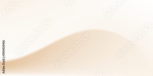 Pearl gradient background. Warm pastel bg. Soft neutral elegant texture in champagne colors. Vector minimal backdrop