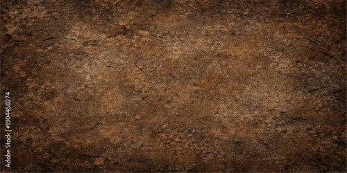 A vintage brown leather texture background with an aged grunge pattern and worn antique surface for retro parchment art design