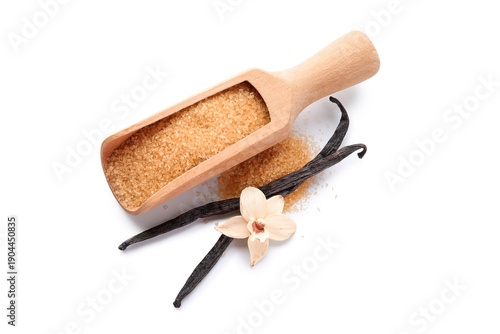 Scoop with vanilla sugar, f...