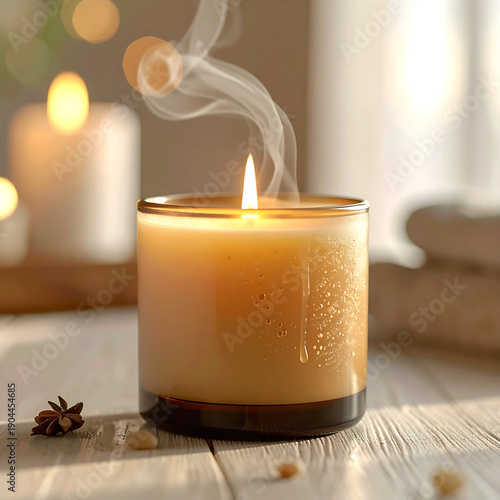 Wallpaper Mural Candle Torontodigital.ca