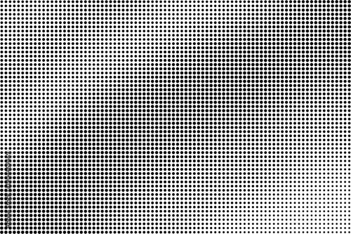 Halftone Dotted Background Vector Illustration