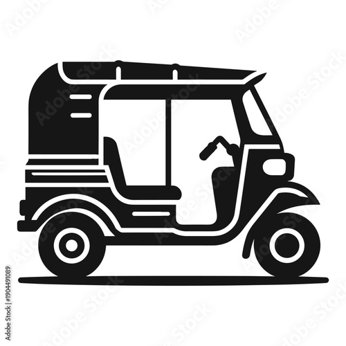  Tuk Tuk Vehicle Vector Design