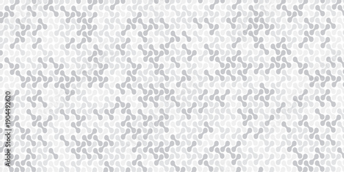 seamless pattern metal grid meatball wall decoration with chains circle wallpaper. white and gray paper ornament cover, page, banner template design.