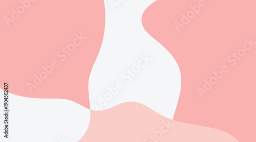 A beautiful pink vector illustration in love featuring heart and flower art for a wedding fashion design icon