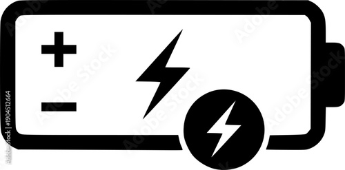 Lightning icon set. electric icon vector. power icon. energy sign
