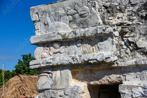 Faccia d'angolo a Tulum in Messico