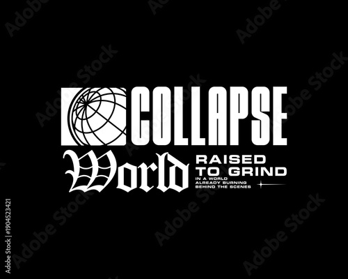 streetwear modern quotes design inspiration templates