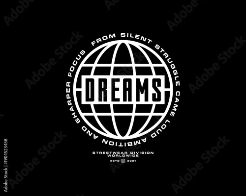 streetwear modern quotes design inspiration templates