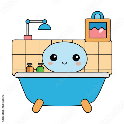 A sleek bathroom sink with smooth curves, polished surface, and shiny faucet, perfect for daily routines and adding a touch of style to any modern bathroom.
