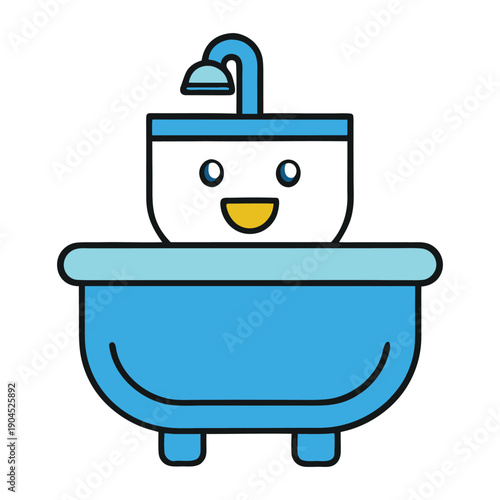 A sleek bathroom sink with smooth curves, polished surface, and shiny faucet, perfect for daily routines and adding a touch of style to any modern bathroom.
