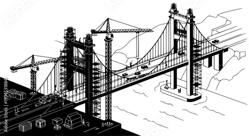 Bridge Design Illustration