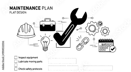 Silhouette construction and maintenance icons