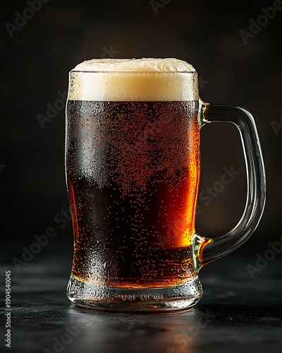 Wallpaper Mural Refreshing Pint of Cold Craft Beer With Frothy Head Torontodigital.ca