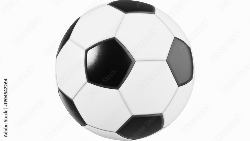 Fototapeta premium FOOTBALL 3D 
