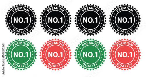Foto No 1 Premium Quality Logo Stamp Set, Pointed and Rounded Zig Zag Style Designs in Black and White Color, No