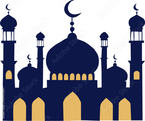 Illustration of mosque