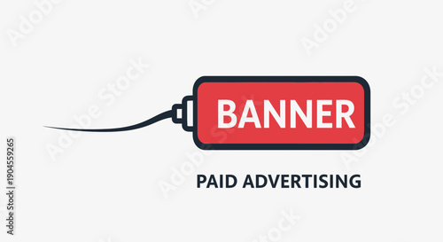 Banner Ad - Paid Advertising Concept