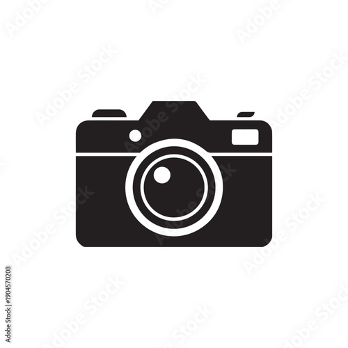 DSLR Camera Photography Icon Vector