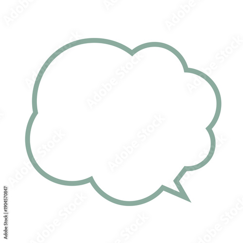 吹き出しのイラスト