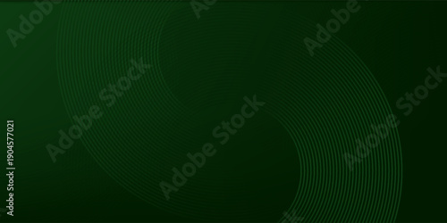 Abstract green wavy background design. Vector illustration