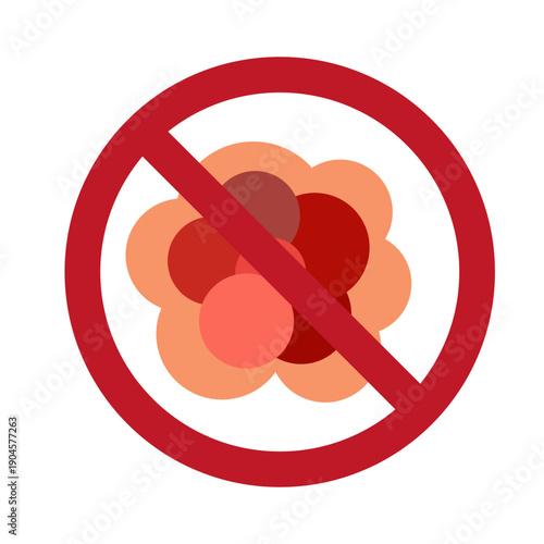 cancer tumor cell developing concept