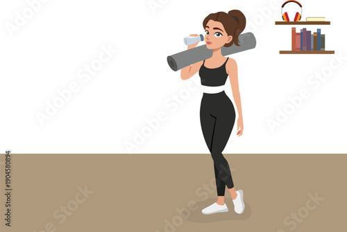 Exhausted Woman Resting with Book Over Face