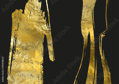 Ink brush strokes creating expressive abstract art, ideal for modern design, minimal visuals, and artistic concepts.