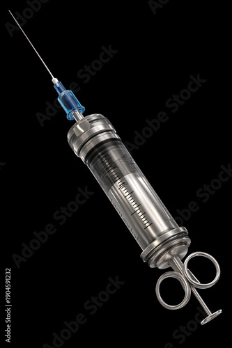 a single dental syringe
