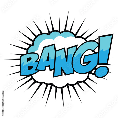 Bang Comic Effect Illustration