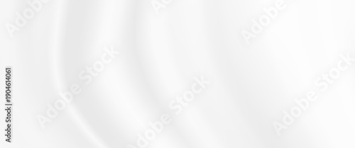white silk cloth fabric wave overlapping with light and shadow. white and gray abstract texture background and copy space for web design