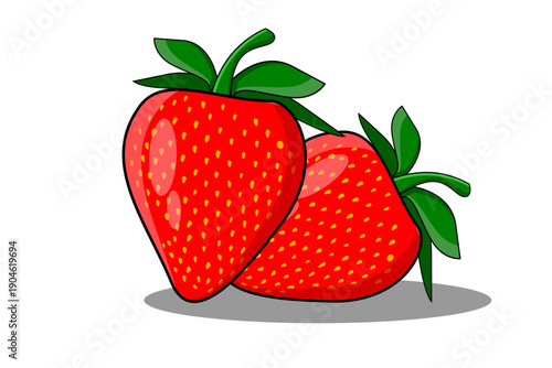 strawberry vector illustration