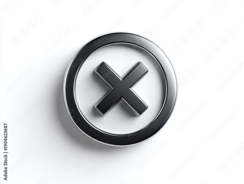 Fototapeta premium error icon isolated on a transparent background ar 43