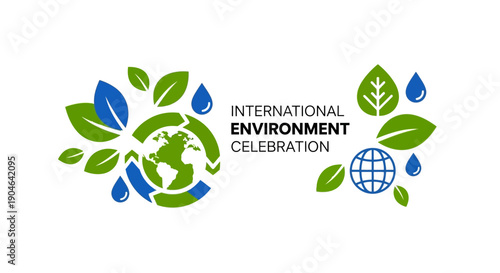 International Environment Celebration Logo