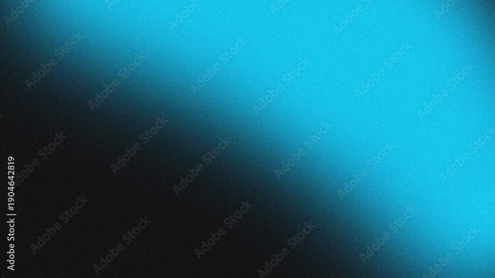 Obraz premium Gradient blue light effect on dark scene viewed from a straight angle as a photo