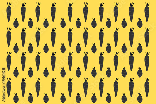 seamless pattern of carrot. carrot pattern Background. flat illustration carrot background. seamless pattern carrot. carrot flat illustration background.