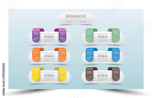 Eight colorful eye and face masks on display