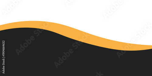 Abstract wave footers background illustration