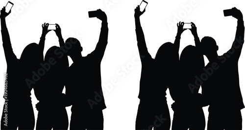 Black and white vector illustration set of heavy industrial machinery including front end loaders dump trucks and combine harvesters for construction and farming concepts