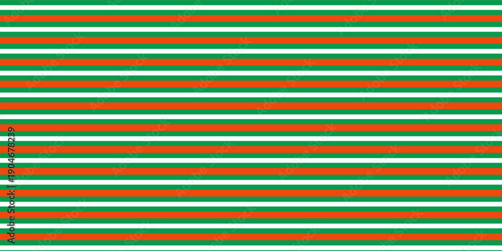 Obraz premium Christmas seamless pattern. Red and green diagonal stripes background. Candy cane repeating decoration wallpaper. Winter holiday lines backdrop. vector,eps.10