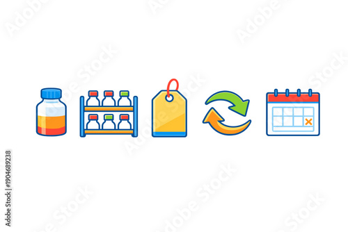 Focus on health management with medication, organization, and reminders for taking medicine on schedule in everyday life