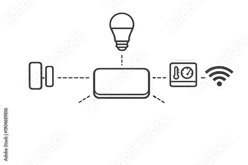 Smart home technology connects devices like lights, thermostats, and cameras for easy control and monitoring in everyday life
