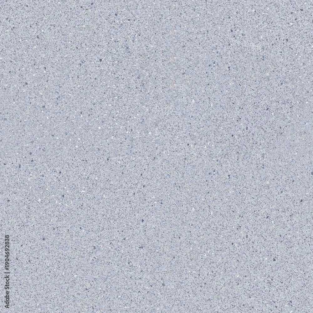Obraz premium Light Grey Ceramic Tile Surface, Seamless Terrazzo Pattern Texture for Floor and Wall Rendering.