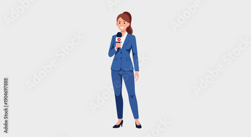 flat illustration of a repertor