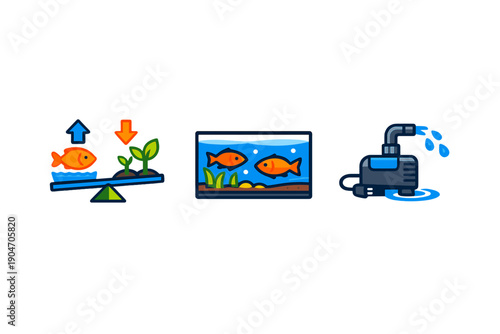 Exploring the connection of aquaponics and fish tanks with a focus on balancing plants and fish in a sustainable cycle