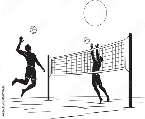 A pair of boxing gloves hanging from a rope in a simple black and white illustration.