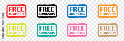 Free stamp red ink sticker illustration .EPS 10 . 