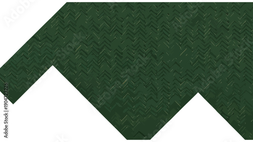 Luxury Dark Emerald Green Herringbone Pattern Texture Background. Classic Seamless Geometric Weave Design.