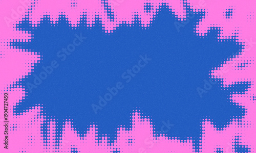 Grunge halftone gradient background. Faded grit noise texture. Colorful wallpaper. Retro pixelated backdrop. Anime or manga style comic overlay. Vector graphic design textured Grunge scratch template.