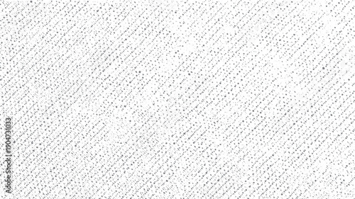 White background with diagonal grey dots and dashes pattern texture