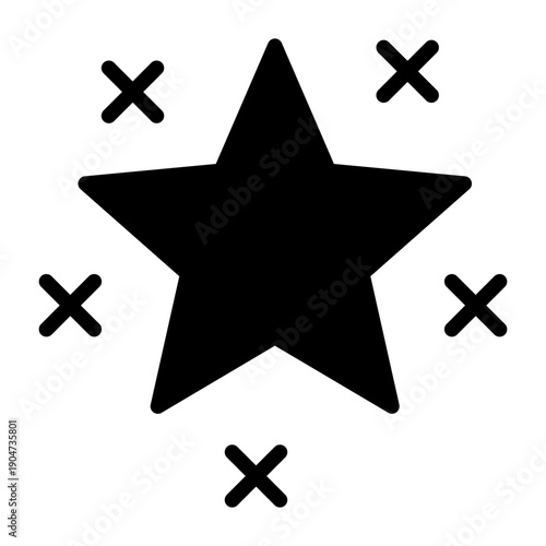 Star high quality illustration icons